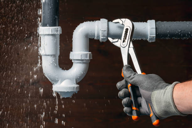 Professional Leak Detection technician working in Rio, WI
